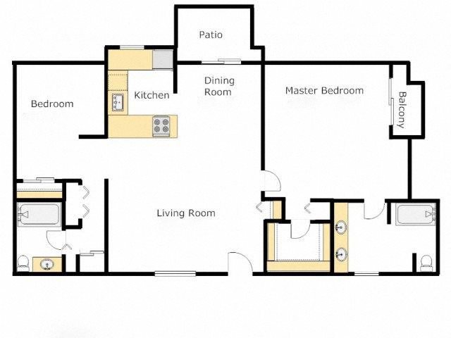 2B - Lantana Casita - FloorPlan